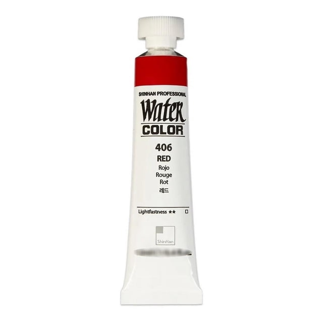 Acuarela Profesional 7.5Ml ShinHan Art rojo SIN TAMAÑO