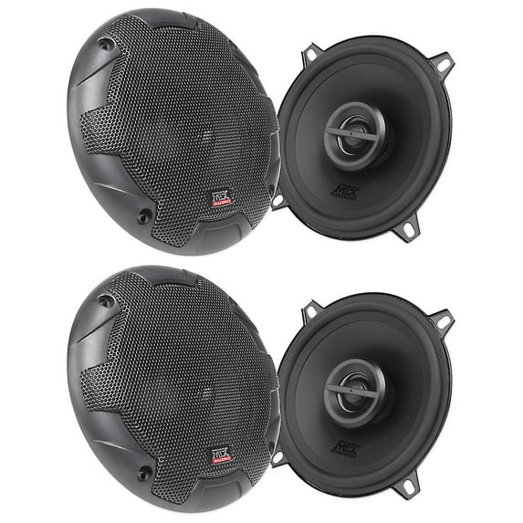 (4) MTX TERMINATOR522 5.25" 280 Watt 2-Way Car Audio Coaxial Speakers