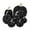 Black, variant on 7 Pcs Pumpkins Set for Halloween Decorations, Wool Felted Craft Pumpkin Ornaments, Festive Fall Thanksgiving Table Centerpiece Room Desktop Display，Black