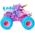 thumbnail image 3 of Monster Jam Dragon Vs. Sparkle Smash - 1:64 Scale Monster Trucks, Girl and Boy Toys, 3 of 8
