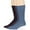Dark Navy, Burgundy, Light Navy, Denim Blue (A16), variant on 7BIGSTARS KINGDOM Men's Seamless Bamboo Big and Tall Dress Socks - 4 Pack - Breathable Casual Soft Crew Business Solid - Sock Size 13-15 Shoe 12-15 XL Black