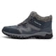 thumbnail image 5 of Zapatos Senderismo Casuales Invierno Felpa Mujer Hombre Botines (Azul Marino 44), 5 of 9