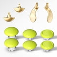 thumbnail image 1 of Metal Joystick Caps & Back Button Kit Compatible with PS5 Edge Controller - Mushroom Head Thumb Stick Cover, 3D Rocker Paddle, 1 of 6