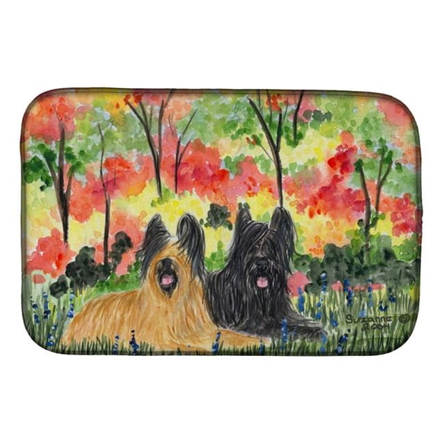 Carolines Treasures SS8045DDM Briard Dish Drying Mat