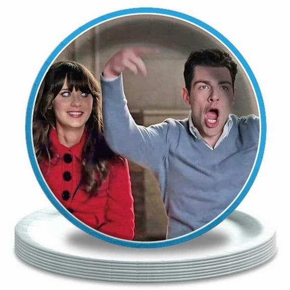 New Girl Twenty Nine Paper Plates Birthday Decorations Party Supplies Tableware Disposable Dinnerware