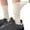 C-Beige376, variant on Slouch Socks For Women Seamless Mid Calf Socks Solid Color Summer Lightweight Breathable Sock