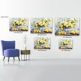 thumbnail image 4 of AEFER Farmhouse Kitchen Decor, Rustic Flower Kitchen Wall Art, Yellow Floral and Lemon Painting Picture Canvas Print Country Farmhouse Wall Decor, Artwork Wall Art Unframe: 16x12inch(40x30cm), 4 of 6
