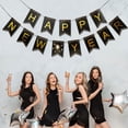 thumbnail image 4 of Banner de Año Nuevo MiniRed 2024 Happy New Year, papel negro, 4 of 5