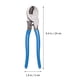 thumbnail image 2 of Alicates pelacables multiherramienta de 10 pulgadas, pelacables, herramientas manuales para electricistas (0,46 kg), 2 of 7