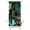 White-48, variant on Boho Tropical Island Fabric Shower Curtain, Waterproof with Jungle Safari and Aloha Vibes, Includes Hooks, Perfect for Dorm, Camper, or Home Bathrooms