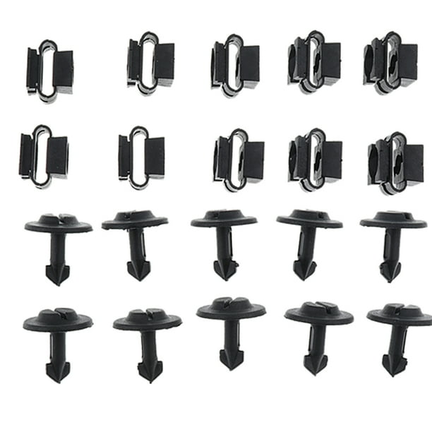 Miulika 10 Set Under Engine Cover Fitting Screw+Body Clip Set For A4L