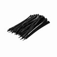 thumbnail image 3 of NavePoint 8 Inch Nylon UV Resistant Cable Wire Zip Tie 50 lbs - Black 100 Pack Lot Pcs Qty, 3 of 4
