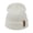 White, variant on Mosey Unisex Winter Hat Thick Knitted Elastic Warm Solid Color No Brim Anti-slip Soft Windproof Women Men Cap Outdoor Beanie