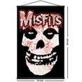 thumbnail image 3 of Misfits - Fiend Skull Splatter Poster - Officially Licensed - 24" x 36" with Poster Hanger Black Color, 3 of 4