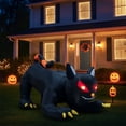thumbnail image 3 of UBesGoo 6.5'  Halloween Black Cat Inflatable Moving Head, Halloween Decorations Blow Up Yard Decor Built-in LEDs for Holiday Party, 3 of 8