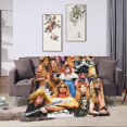 thumbnail image 4 of Blanket Dave Mustaine Ultra-Soft Micro Fleece Blankets Throw Blankets Carpet Gift for Home Decoration,Decor Sofa,Office,Dormitory Bed car Camp Couch All Seasons, 4 of 5