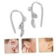 thumbnail image 5 of WASHWEPE 2Ud Ear Cuffs De Hoja En Para Mujer Accesorio Sin Perforación, 5 of 8