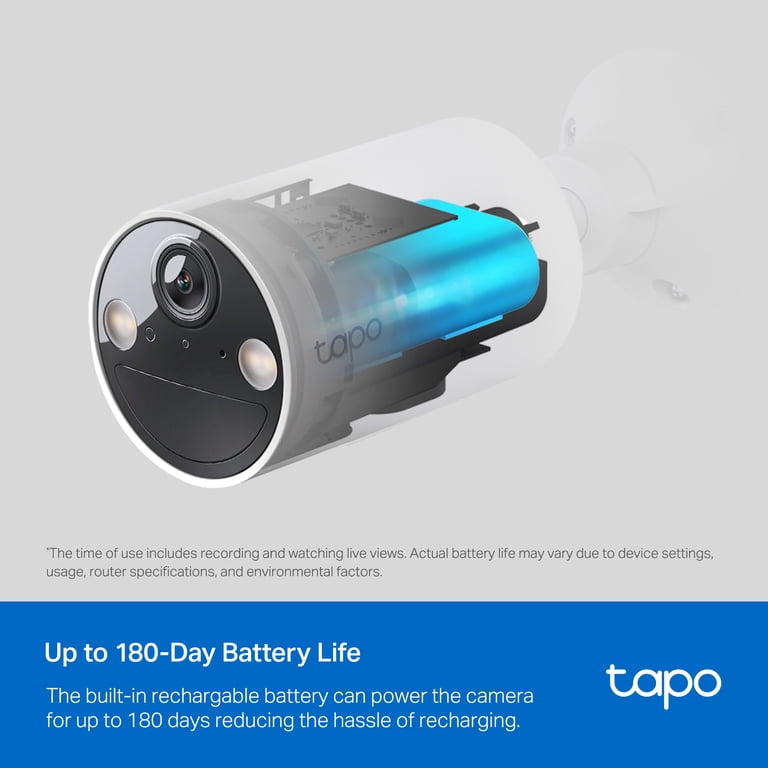 TP-Link Tapo Wireless Indoor/Outdoor 2K Security Camera