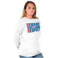 thumbnail image 4 of DR Dominican Republic Demand Respect Long Sleeve TShirt Men Women Brisco Brands S, 4 of 5