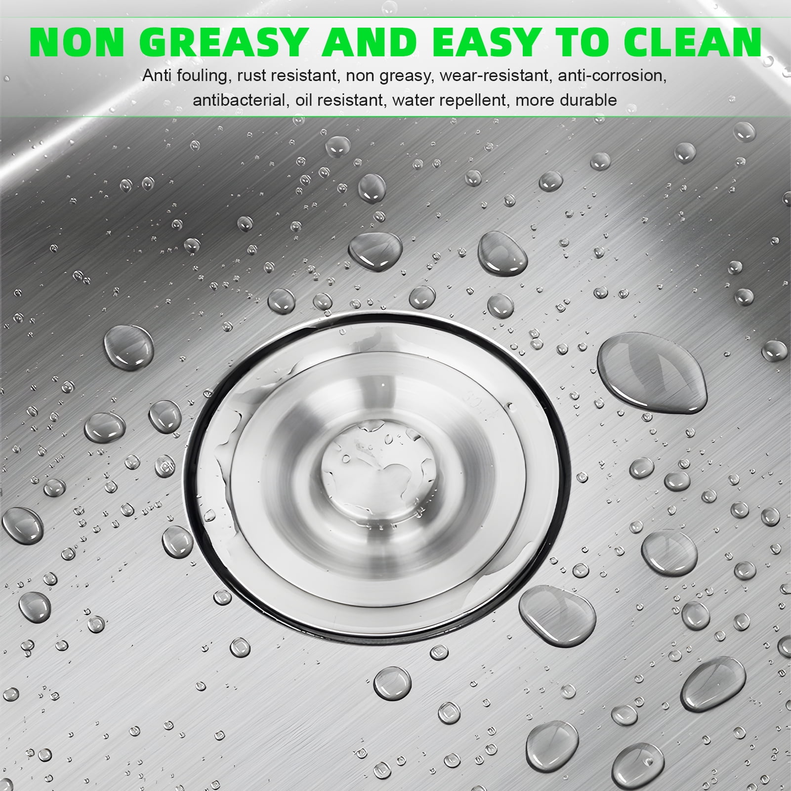 Xssm 23.6" Freestanding Utility Sink Stainless Steel Commercial Kitchen Sink