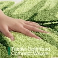 thumbnail image 6 of FRABE Cute Bathroom Rugs with Green Leaf Plant, Soft Fluffy, Plush, Non Slip Absorbent Quick Dry, for Shower Floor, Bedroom, Kids Room, Machine Washable, 20x40, Palm Leaf, 6 of 10