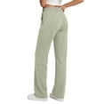 thumbnail image 2 of Fantaslook Womens Wide Leg Pants with Pockets High Waisted Casual Lounge Pants Work Office Pants, 2 of 8
