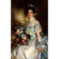 thumbnail image 2 of John Singer Sargent 17x24 Gold Ornate Framed and Double Matted Museum Art Print Titled - Portrait of Mrs a Lawrence Rotch (1903), 2 of 4