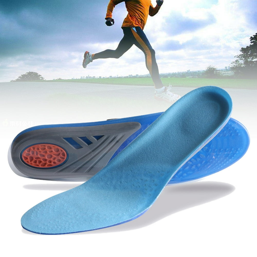 1 Pair Silicone Gel Insoles Orthotic Arch Support Shoe Pad Sport
