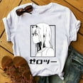 thumbnail image 1 of T-Shirt à Manches Courtes Imprimé Darling In The Franxx Zero Two pour Femmes -ZHENV, 1 of 2