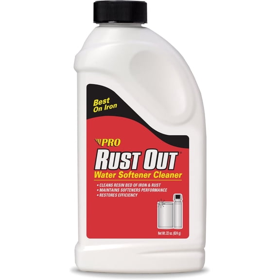 CSPP RO24B Rust Out Water Softener Cleaner And Iron Remover, 1.5 lb Bottle, 6 Pack