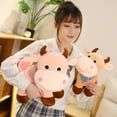 thumbnail image 4 of Collectable Plush Toy Cow for Doll Sleeping Toy Home Bedroom Ornament Baby Gift, 4 of 13