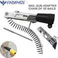 thumbnail image 1 of Auto Screw Gun and Nozzle Adapter Kit Fit Electric Drill Woodworking Decorating, 1 of 5