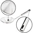 thumbnail image 2 of Stainless Steel Filter Screen Asian Strainer Ladle Stainless Steel Wire Skimmer Spoon with Handle for Kitchen Frying Food, Pasta, 2 of 5