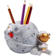 thumbnail image 1 of ZHAOCHENG Portalápices dorado para niños, astronautas, regalo para niños para el regreso a clases, 1 of 4