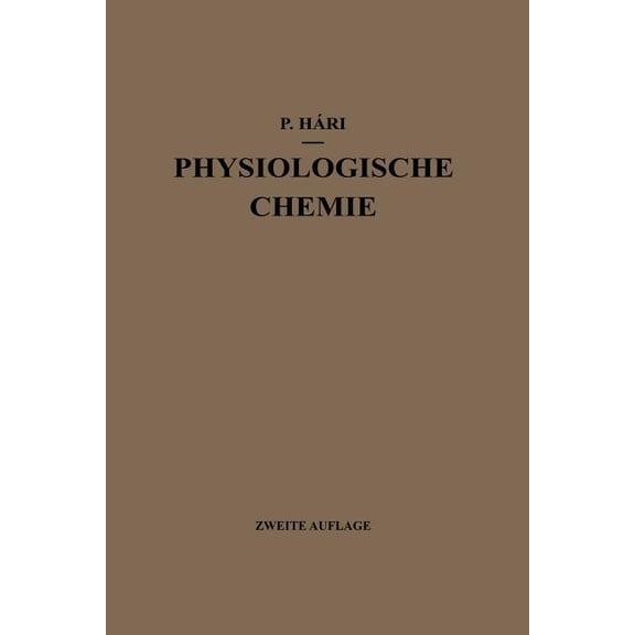 Kurzes Lehrbuch Der Physiologischen Chemie, (Paperback)