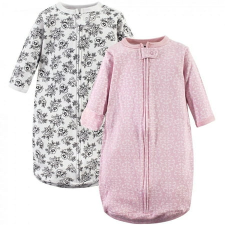 UPC: 0660168521108 | Hudson Baby Infant Girl Cotton Long-Sleeve Wearable Sleeping Bag  Sack  Blanket  Toile  0-3 Months