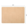 thumbnail image 6 of Unique Bargains 6pcs Faux Leather Table Mats for Kitchen Apricot 16.9"x11.8", 6 of 6