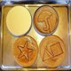 thumbnail image 4 of KATEA 6pcs Squid Dalgona Candy Cookie Kit, Cookie Cutter Set Candy Mold Biscuits Sugar Candy Making Tools, Cookie Cutters 2021 TV Realistic Korean Mov, 4 of 5
