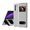 White, variant on MonsDirect for 7.6 inch Samsung Galaxy Z Fold 2 5G 2020 Case, Nappa Leather with Flip Folding Magnetic Face Cover, Window Design with Hidden Kickstand Full Protective for Galaxy Z Fold 2, Black