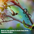 thumbnail image 5 of 10 Realistic Rubber Snake Rainforest Fake Snake Toys Soft Scary Snake Garden Props Prank Props (Random Colors), 5 of 5