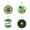 G&F&E&D, variant on Uhuya St Patricks Day Wreath St Patrick's Day Door Decorations St Patrick's Day Decorative Shamrocks Garland Wooden Plaques Garland Hangings for Front Doors and Walls Green