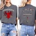 thumbnail image 3 of Shinedown tour 2026 Logo Red T-shirt Sizes S-5XL, 3 of 5