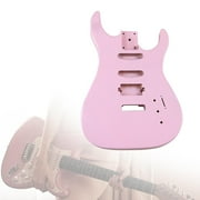 PETSOLA Unfinished Guitar Body,Guitar Body Replacement,Replacement Blank Guitar Body,Wooden Guitar DIY Accessory,Electric Guitar Body