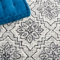 thumbnail image 6 of SAFAVIEH Abstract Drew Abstract Wool Area Rug, Dark Blue/Gray, 6' x 9', 6 of 11