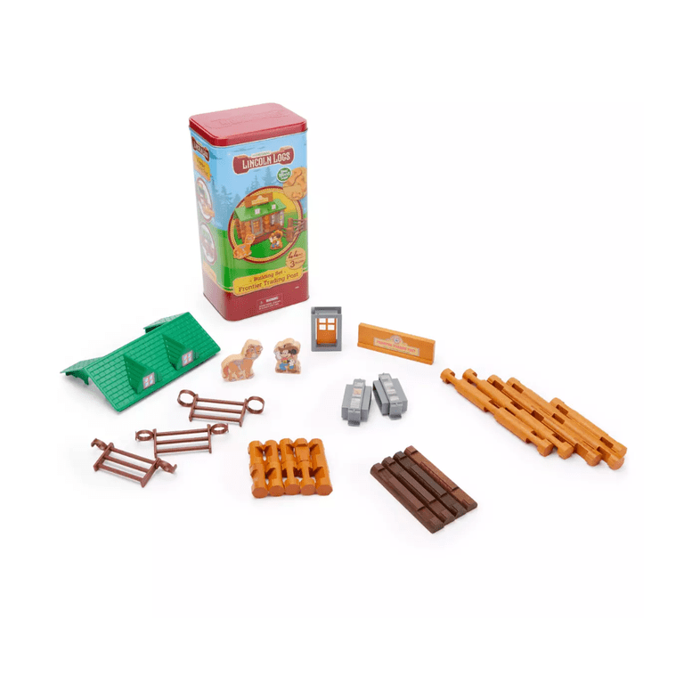 Disney Parks Mickey Frontier Trading Post Lincoln Logs Building