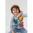 thumbnail image 2 of Marvel Spider-Man Iron Man Thor Little Boys Fleece Hoodie Toddler to Big Kid, 2 of 5