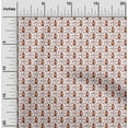 thumbnail image 2 of oneOone Cotton Cambric Orange Fabric Halloween Lamps Sewing Material Print Fabric By The Yard 56 Inch Wide, 2 of 4