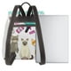 thumbnail image 3 of Fotbe Pet Care Grooming Mochila Bolso con Estampado para Mujer, Mochila Antirrobo de Nylon Impermeable, Bolsa Ligera de Hombro, 3 of 4
