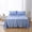 Blue, variant on Highland Feather 100% Pure Cotton Sheet set