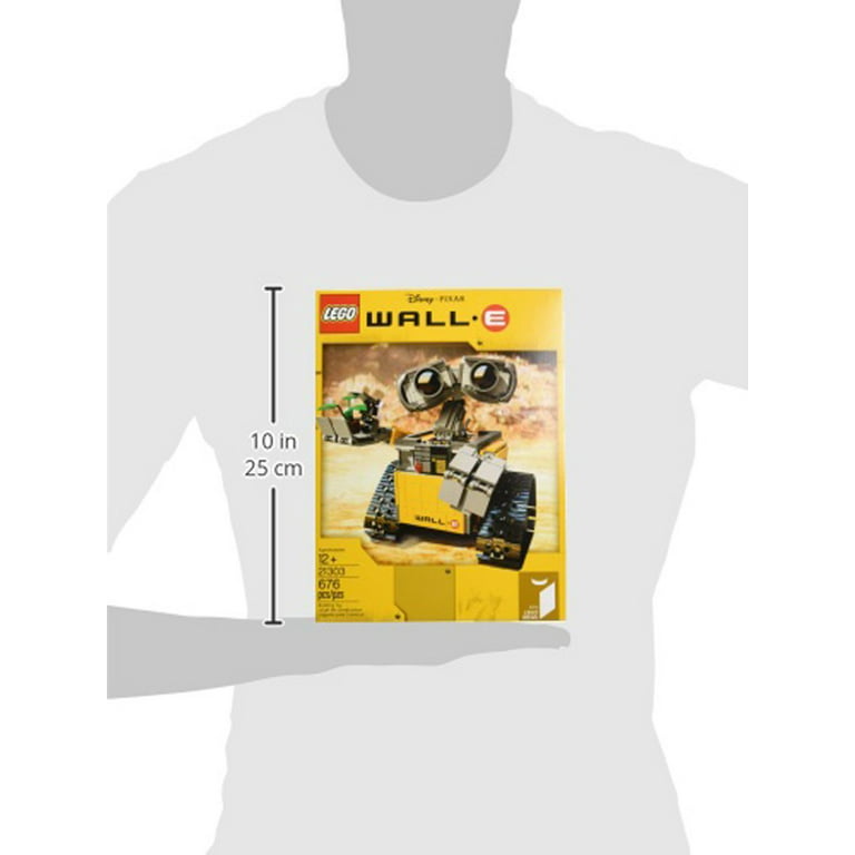 Natur Børns dag Renovering LEGO Ideas WALL E 21303 Building Kit - Walmart.com